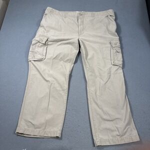 True Nation Cargo Pants Mens‎ 48x30  6 Pocket TAN